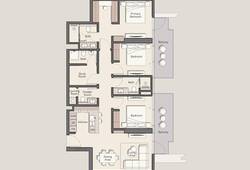 3 bedroom apartment